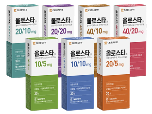 올메사탄-로수바스타틴 복합신약 <br />‘올로스타’ 발매